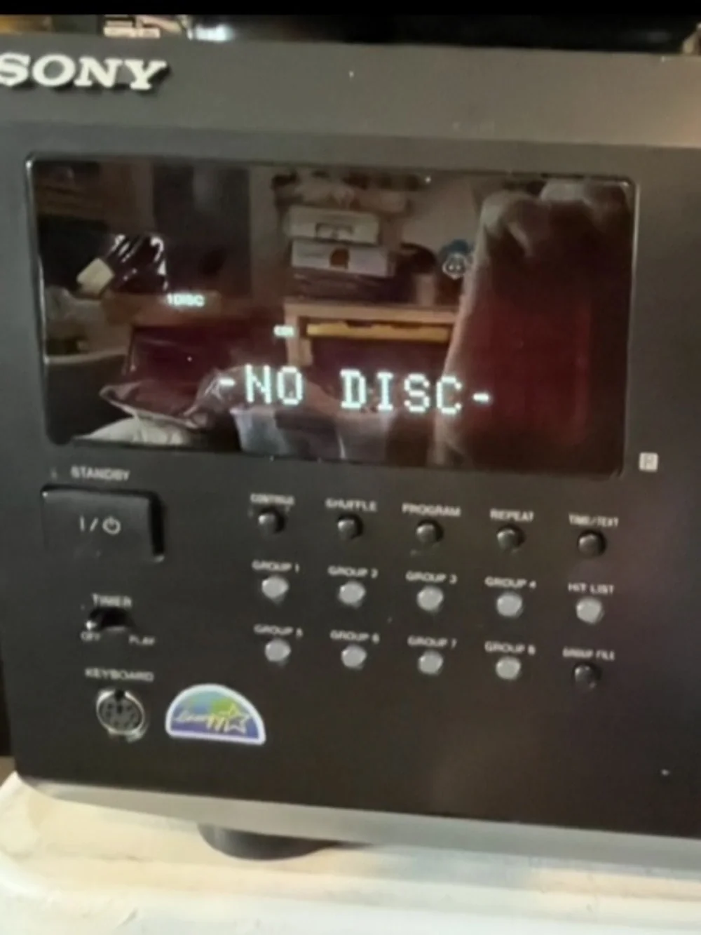 Sony CDP-CX355 300 Disc Mega Storage CD Changer: Works 100% / No Remote